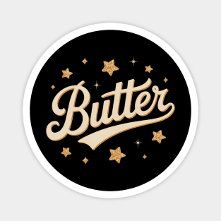 Butter Thanksgiving Food Nutrition Matching Family Magnet